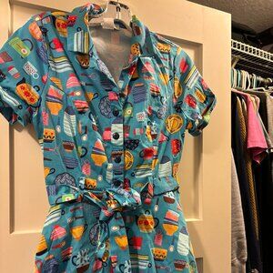 Eva Rose Shirt Dress